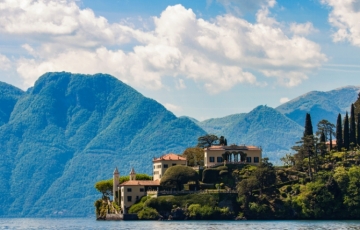 18th century Villa Balbianello overlooking Lake Como is a favourite with movie directors