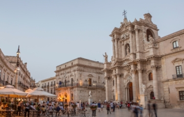 Ortigia. The beathing, historical heart of Syracuse in Sicily