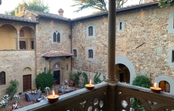 Castello Il Palagio: history, food and wine for events and weddings