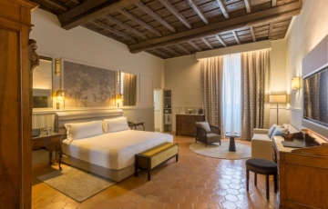 VRetreats. A new look for the restyled Donna Camilla Savelli in Rome