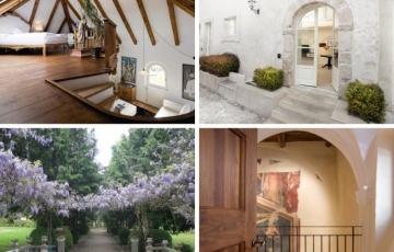 Luxury hotels in ancient former convents, monasteries, and towers