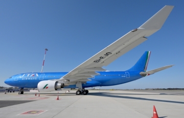 ITA Airways' new Caracas route. Aiming to break even in 2026